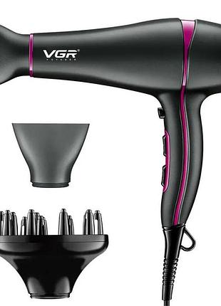 Профессиональный фен для волос vgr v-402