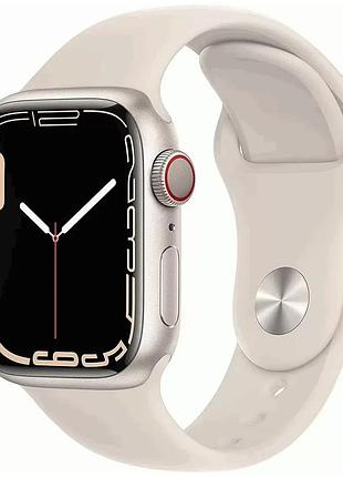 Серый умные смарт-часы smart watch m7 pro max 45mm электронные наручные смарт часы с функцией звонка