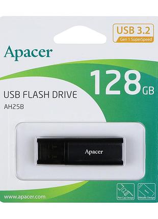 Usb флеш-накопичувач apacer ah25b 128gb 3.2 колір червоний