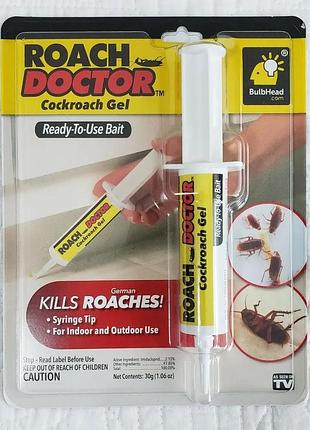 Гель від тарганів та комах roach doctor cockroach gel