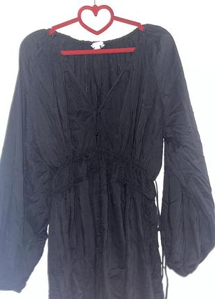 Плаття легеньке чорне h&m