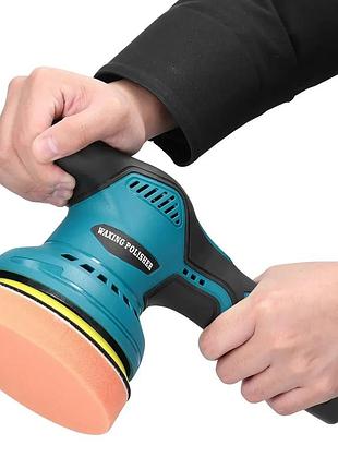 Полировальная машинка waxing polisher yk49 аккумуляторная 1250w
