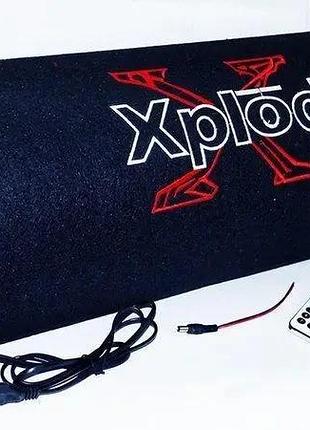 Активный сабвуфер xplod бочка t-010 10 дюймов bluetooth 1000w