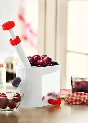 Прибор для удаления косточек helfer hoff cherry and olive corer