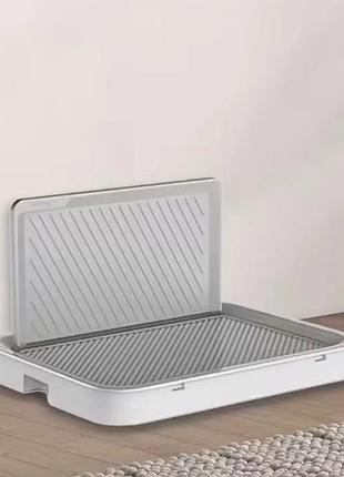 Туалет для собак с защитной стенкой 50*39 см