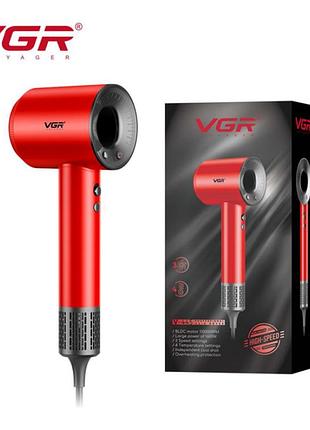 Фен для волос vgr-445 red 1600вт