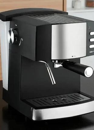 Кофеварка 1,6л 850вт domotec ms 113 черная