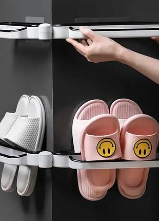 Универсальная полочка для обуви и полотенец shoe holder, 1шт / держатель для полотенец