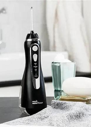 Ирригатор портативный waterpik cordless advanced water flosser black wp-562