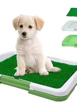 Туалет для собак puppy potty pad mh-872