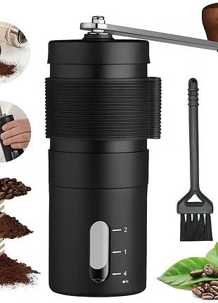 Кавомолка для кавових зерен з керамічними жорнами coffee grinderand ly-957