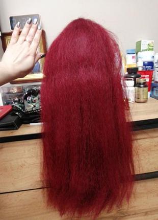 Парик хвост для волос яркий