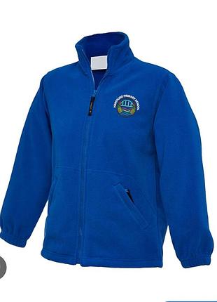 Теплая флисовая кофта флиска зепка мальчишки на 7-8 р