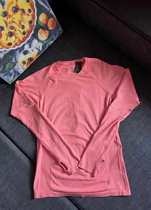 Лонгслів спортивний з вирізом для пальця,рашгард спортивний