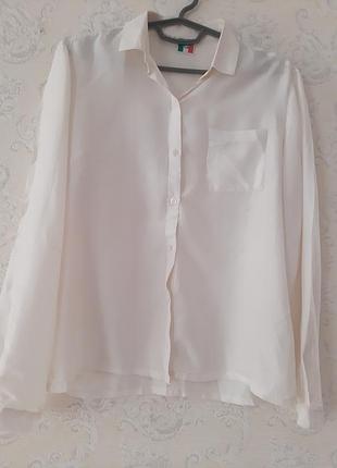 Рубашка на пуговицах из чистого шелка. pierre cavallo