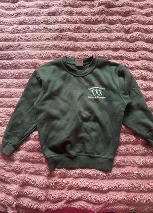 Світшот, кофта теплий 7-9 років