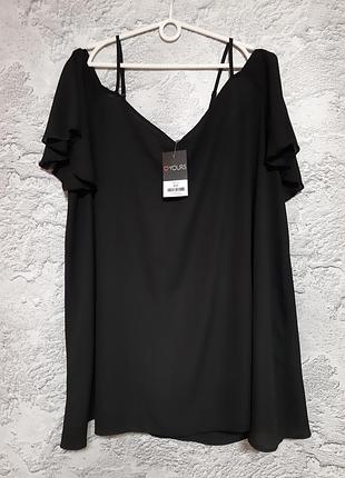 Нереально красива блузка топ великого розміру 22