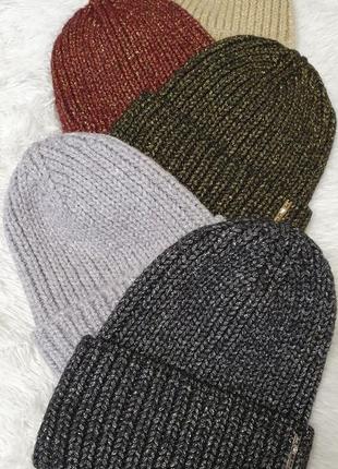 Модная,стильная, зимняя женская шапка "моника"10 фото