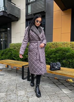 Зимове стьобане пальто, куртка. розпродаж кольору