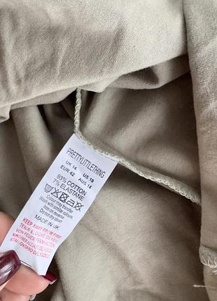 Котонова міні з вирізами 4