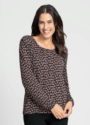 Новая шелковая блуза attic and barn made in italy 44-46р