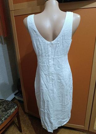 Сарафан бiлий льон 4