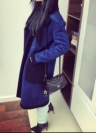 Дубленка  пальто zara