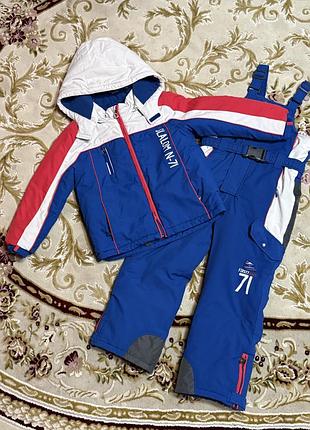 Куртка + комбінезон chicco+ рукавички