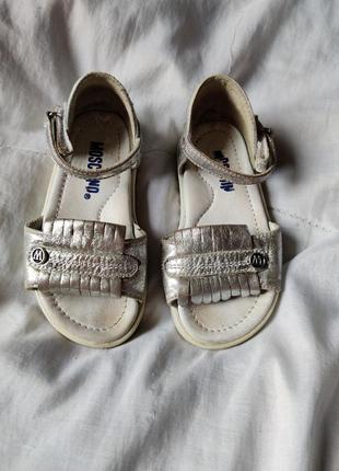Кожаные босоножки, сандали