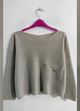 Свитер кашемировый бесшовный pure cashmere