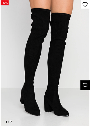 Ботфорты even odd 43р (на ногу от 27см, стелька 28 см) каблук 8.5см сапоги