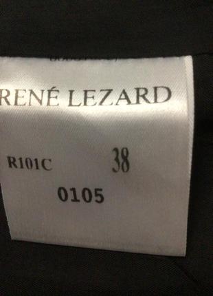 Красива довга вовняна спідниця-олівець rene lezard, чорно-сірого кольору, 96% вовна7 фото