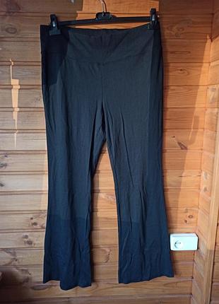 Лосины брюки расклешенные к низу р.xl