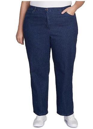 Жіночі стрейчеві джинси батал