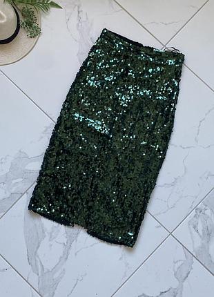 Спідничка міді в паєтку