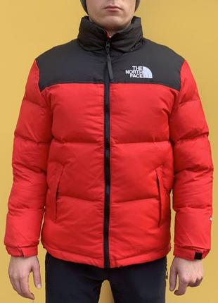 Пуховик the north face 700 / red