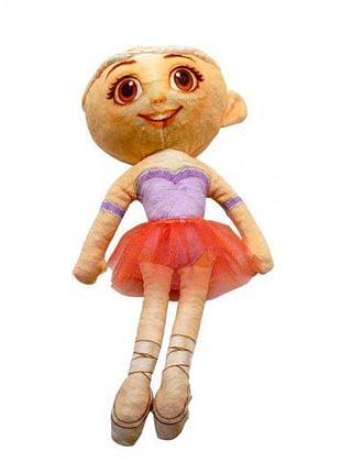 Детская мягкая игрушка мягконабивная сувенир-декор балерина 35 см