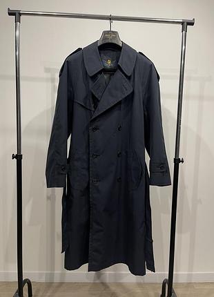 Тренч плащ bugatti вінтажне темно синє