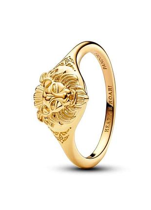 Каблучка pandora "лев ланістерів" гра престолів в позолоті 163139c00