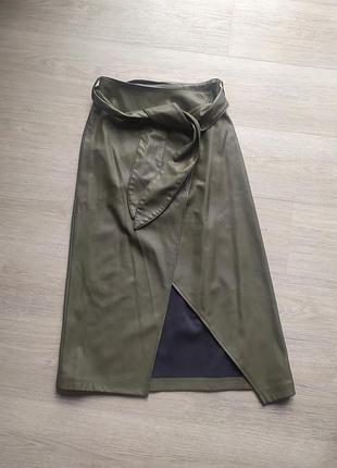 Юбка в темно зеленом цвете reserved, s