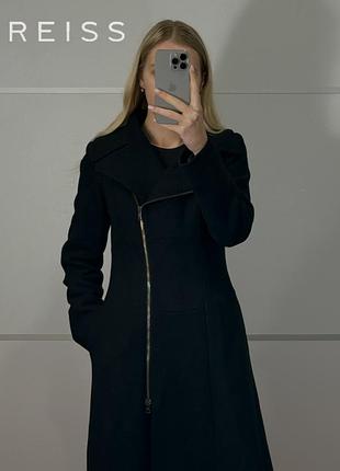 Жіноче шерстяне пальто reiss size s дуже стильне та тепле стан ідеальний оригінал ціна на сайті 25 тысяч гривень