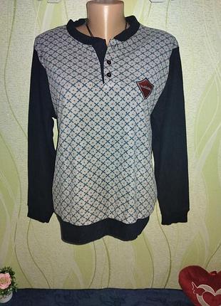 Гаренька тёплая флисовая пижама кофточка