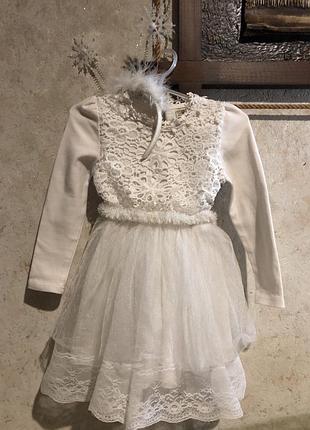 Карнавесный костюм снежинка