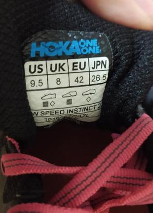 Кроссовки рефлективные  hoka one one women's speed instinct 2 trail ranning shoe9 фото