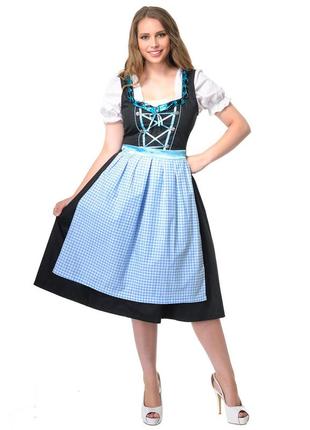 Октоберфест платье, костюм горничной, oktoberfest dress, косплей, вечеринка vintage