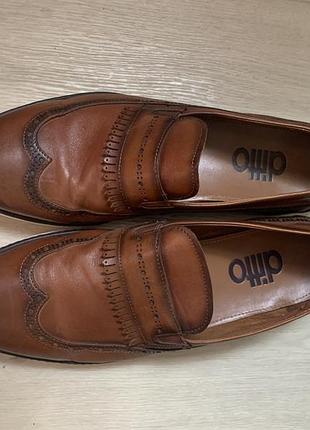 Туфлі чоловічі кожані