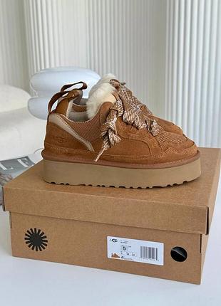 Ugg lowmel platform sneaker chestnut