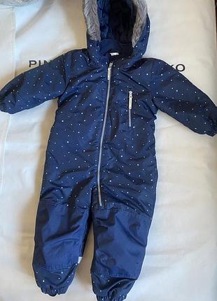 Зимний комбинезон h&amp;m на 1.5-2 года