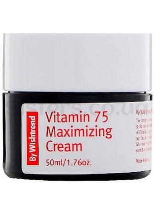 Витаминный крем с экстрактом облепихи by wishtrend vitamin 75 maximizing cream 50 ml
