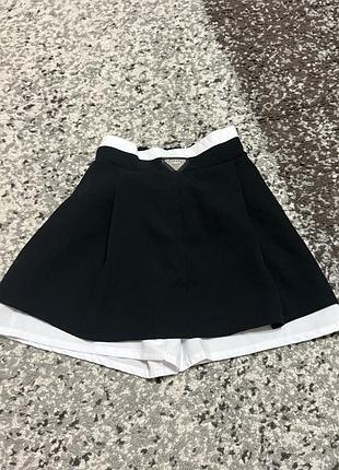Спідниця шорти для дівчинки в школу підійде на 6-7 років